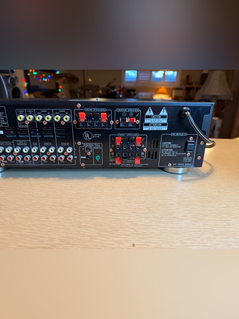 Vintage Pioneer VSX-451 Dolby Pro Audio 80WPC Stereo Receiver Cleaned & Tested🔥 - Picture 8 of 8